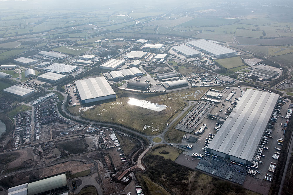 Aerial image of Prologis Park Fradley