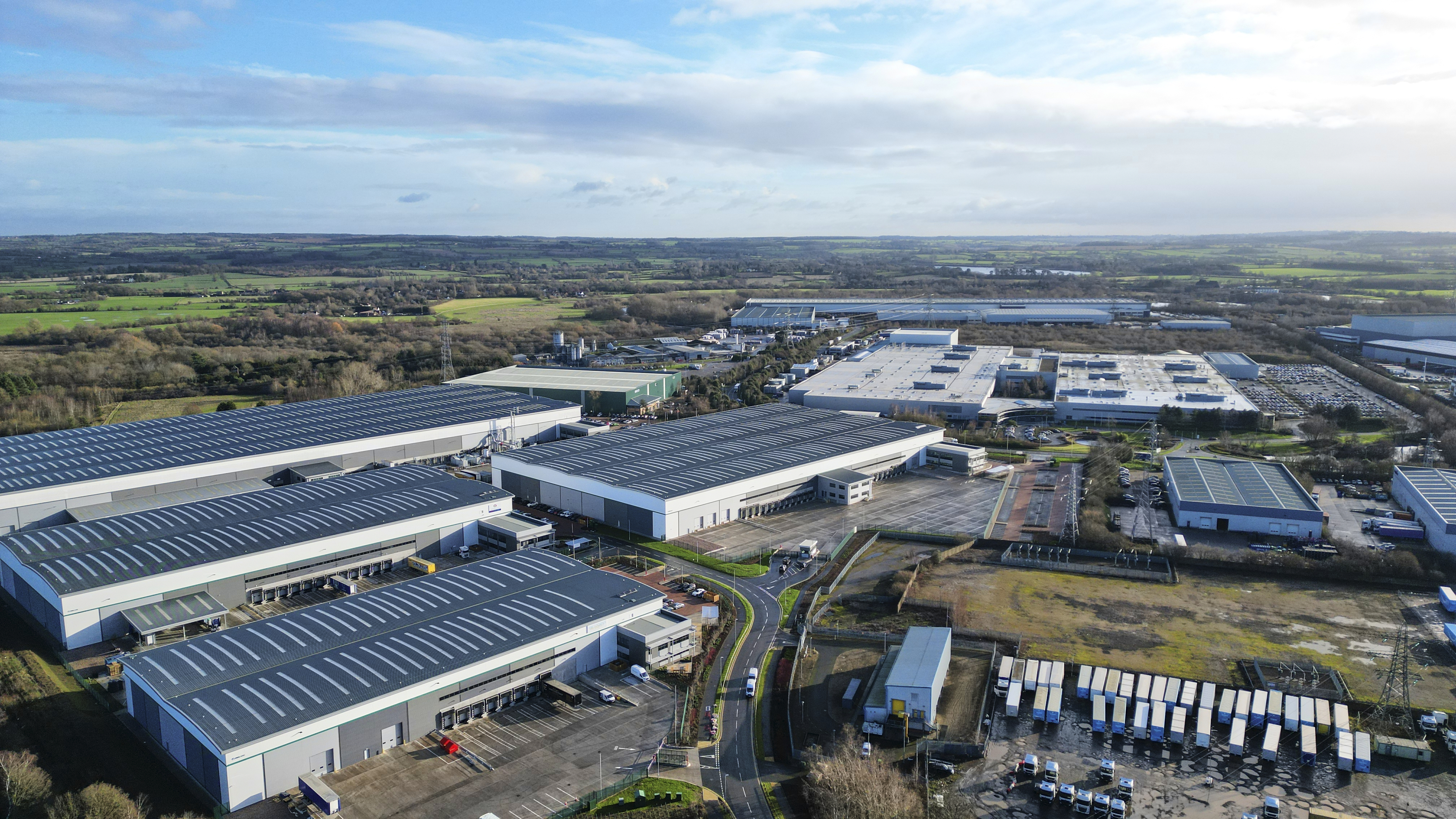 Prologis Park Hams Hall Aerial Image