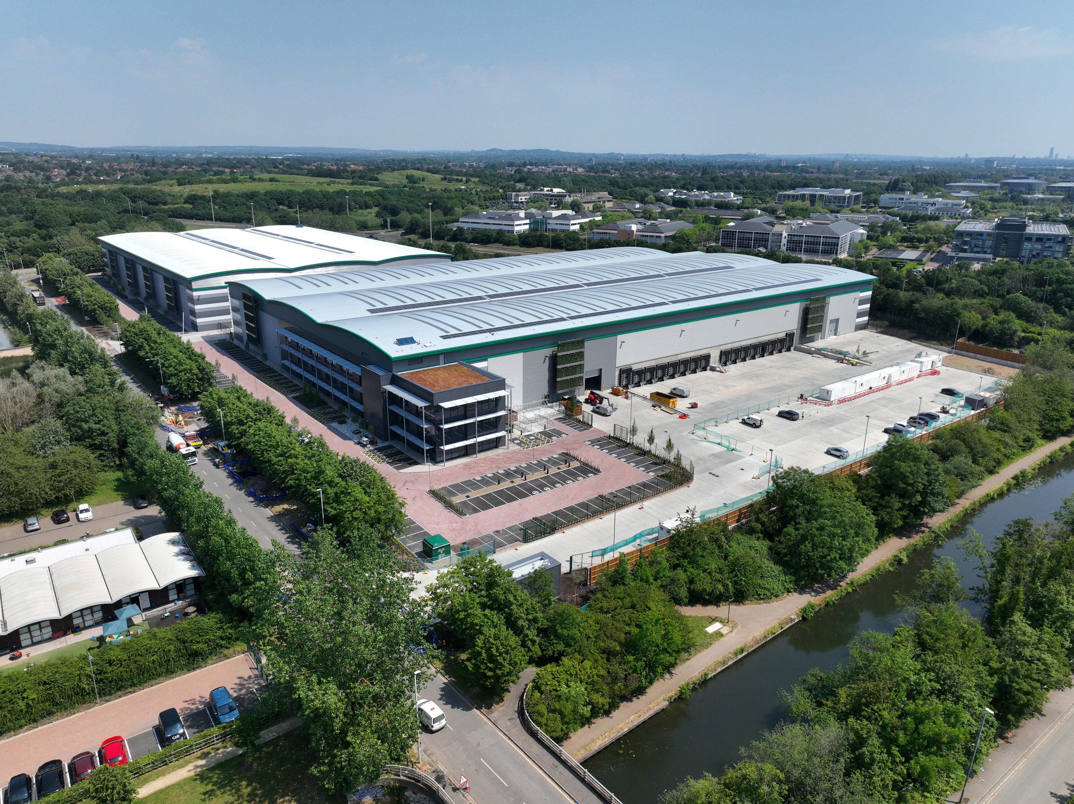 Prologis Park West London June 23 drone shot main