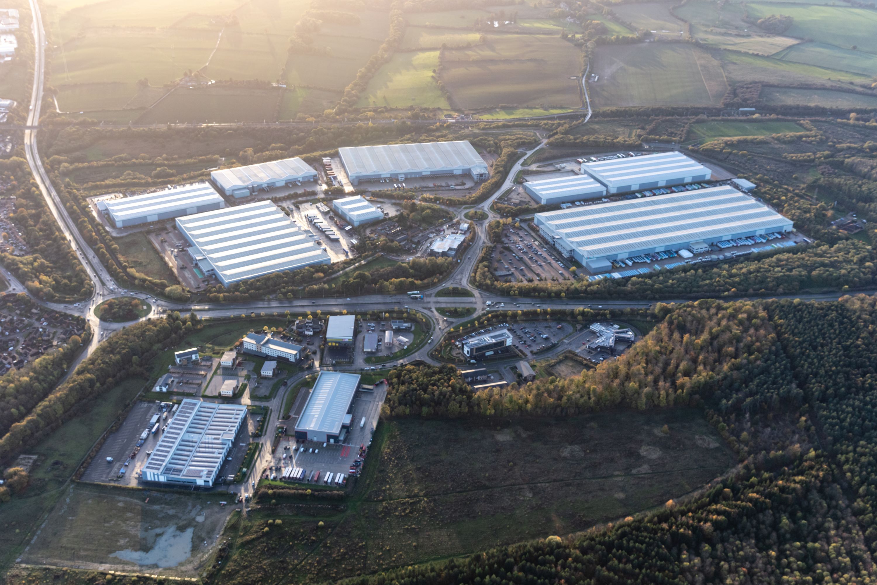 Prologis Park Kettering Aerial