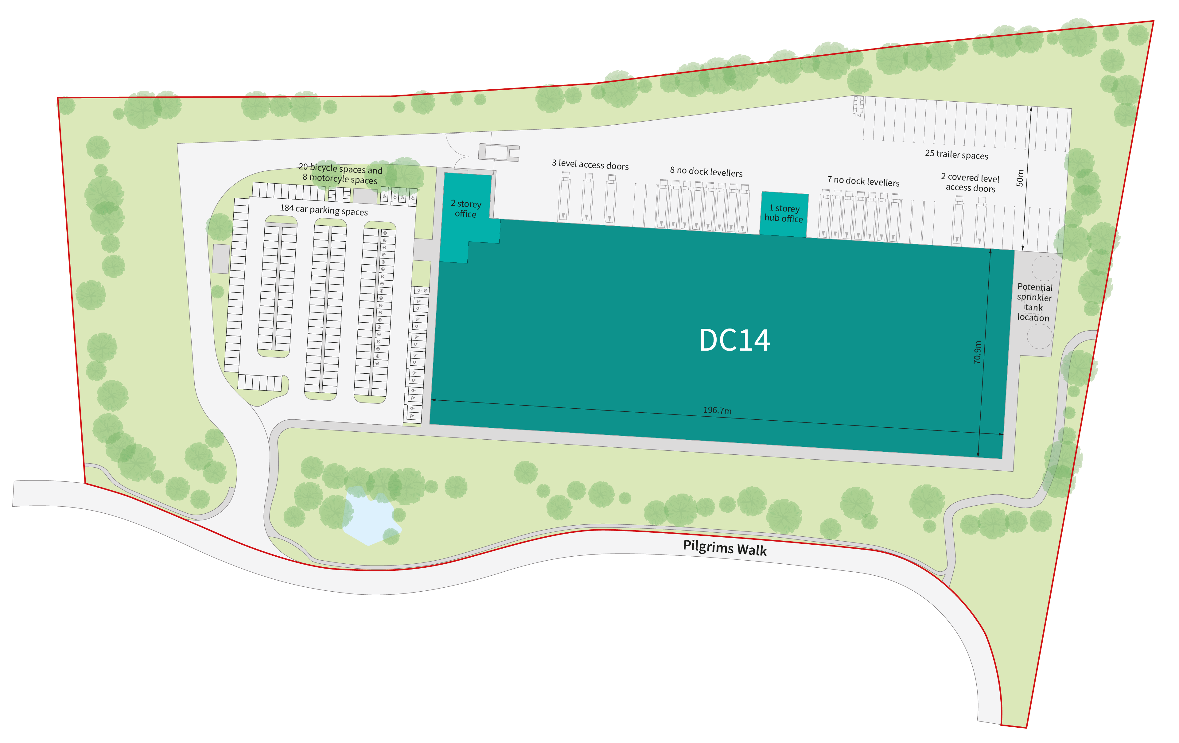 Prologis Park Coventry single unit plan