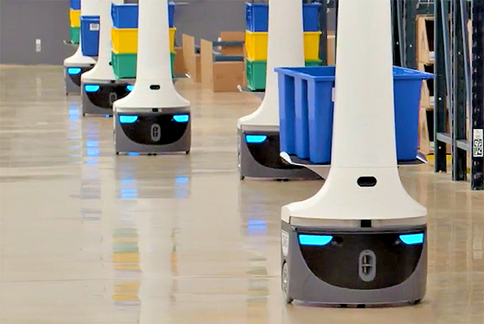 Autonomous Mobile Warehouse Robots