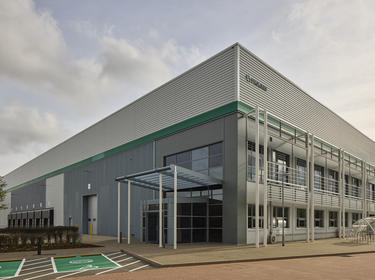 Ground level shot of Prologis Park Kettering DC4