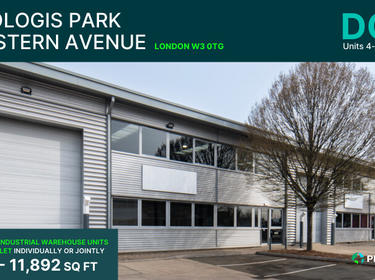 Prologis Park Western Avenue DC3, Park Royal brochure cover